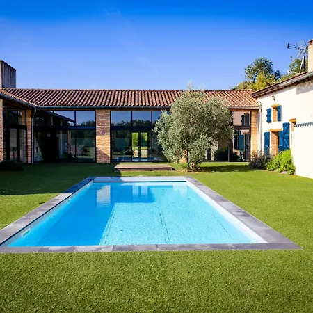 Ferienhaus Mas D'ora - Piscine Chauffée - Tennis - Parc Brens (Tarn)