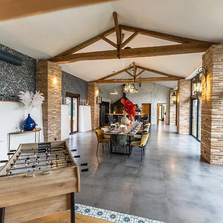 Ferienhaus Mas D'ora - Piscine Chauffée - Tennis - Parc